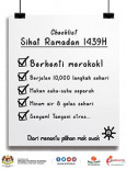 Ramadan - Checklist Sihat Ramadan 1439H